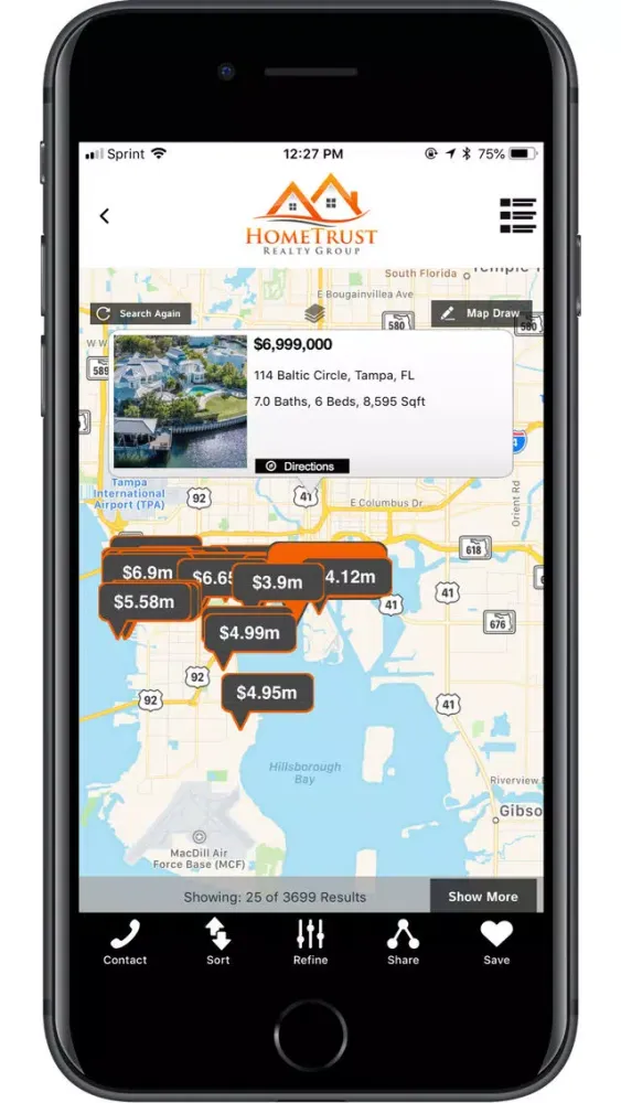 HomeTrust Realty Group Homes Screenshots