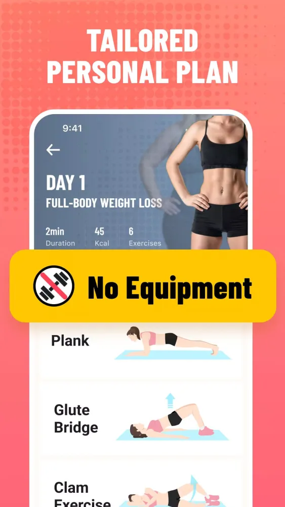LazyShape:Weight Loss at Home应用截图