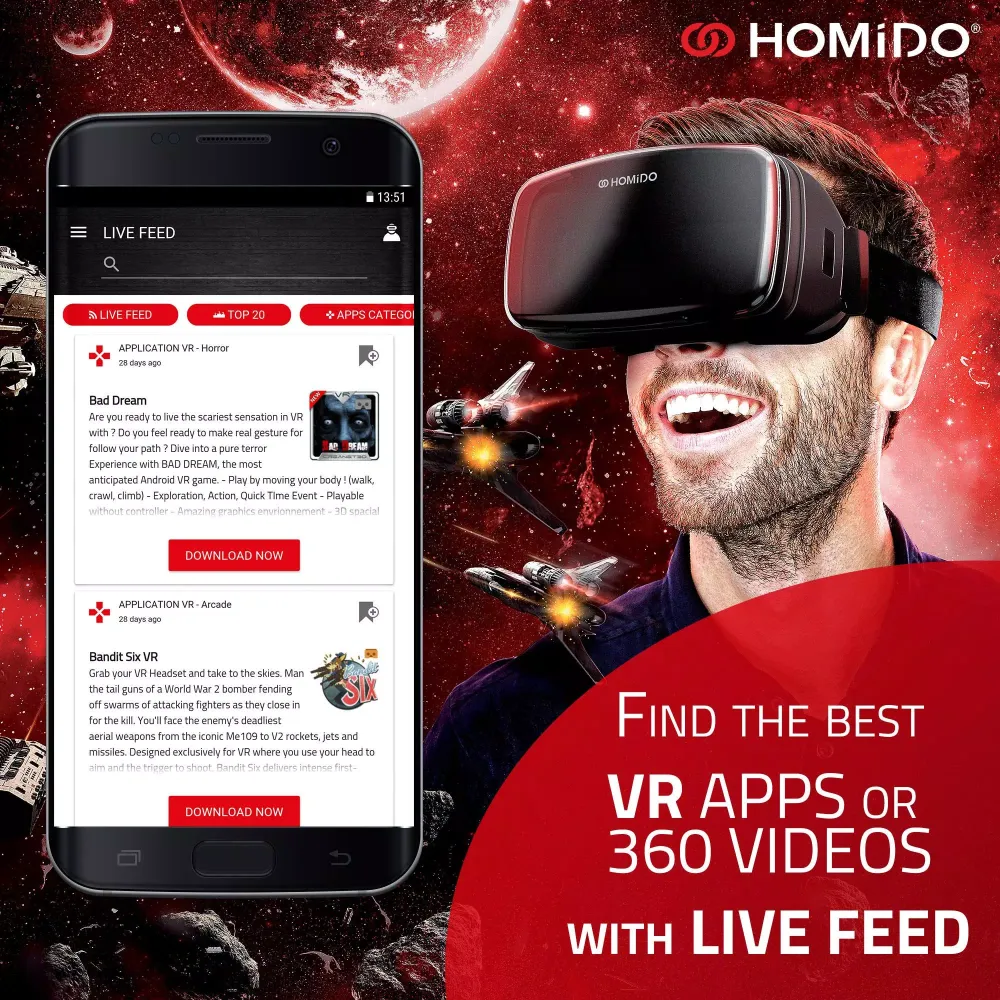 VR Center by Homido Cardboard Screenshots