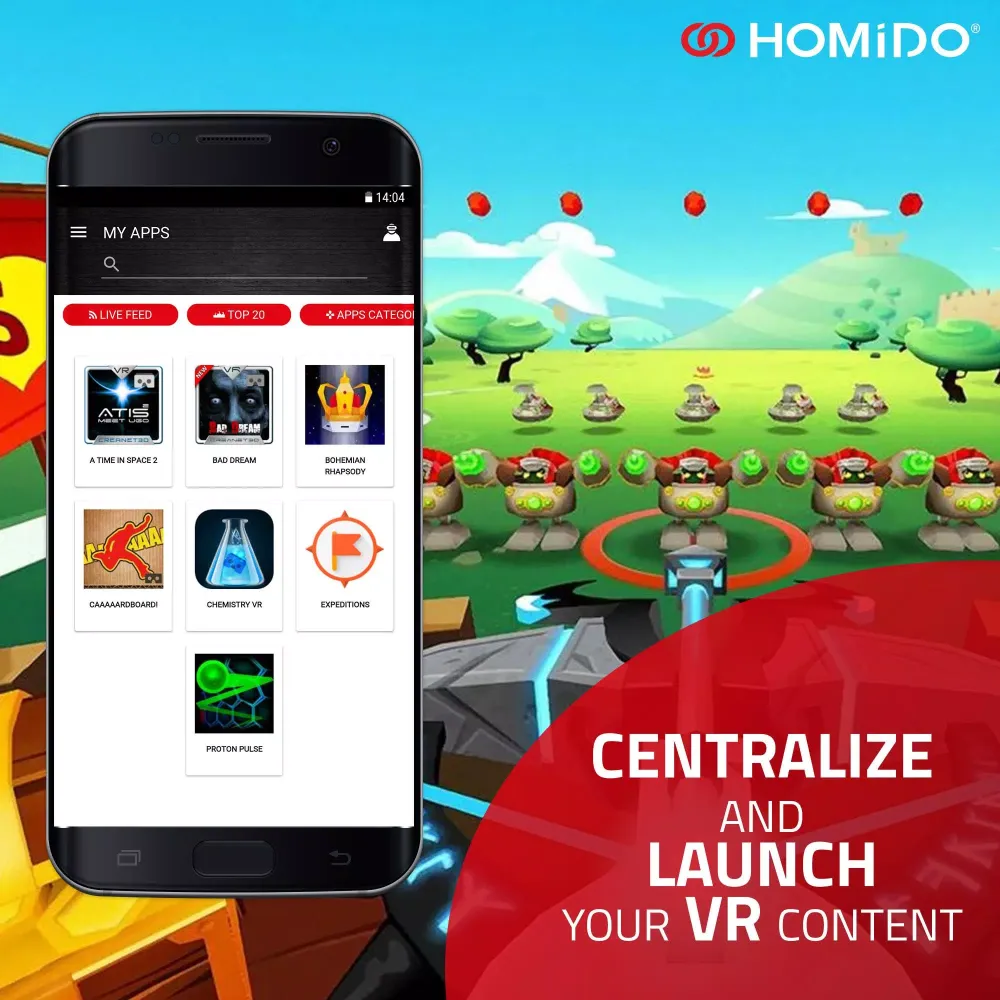 VR Center by Homido Cardboard Screenshots
