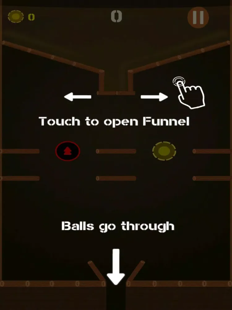 Funnel & Balls iPad 應用截圖