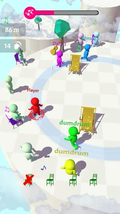 Zrzuty ekranu Musical_Chair.io