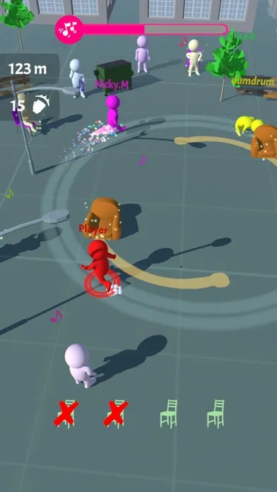 Zrzuty ekranu Musical_Chair.io