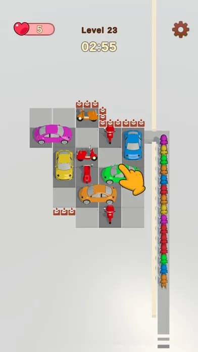 Tangkapan skrin Parking Away