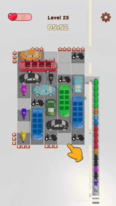 Tangkapan skrin Parking Away