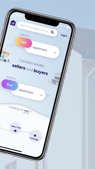 HOMMITS Buy/Sell & Rent Estate Screenshots