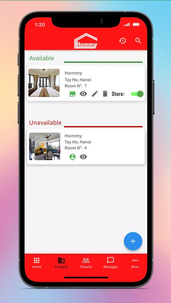 Hommy owner Screenshots