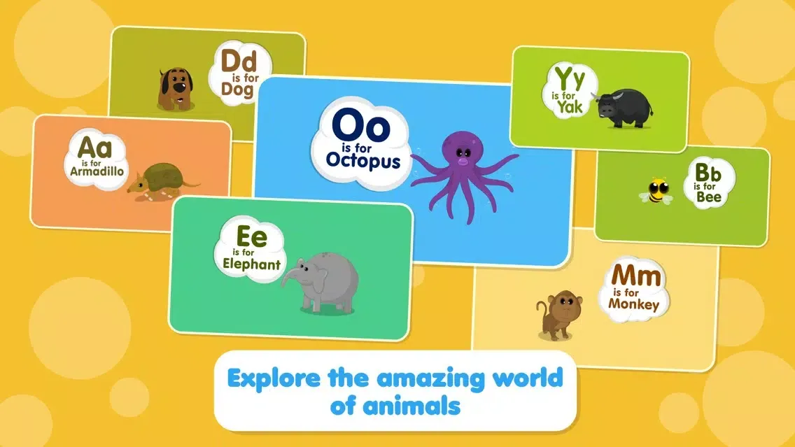 تصاویر ABC Zoo: Animated Flash Cards