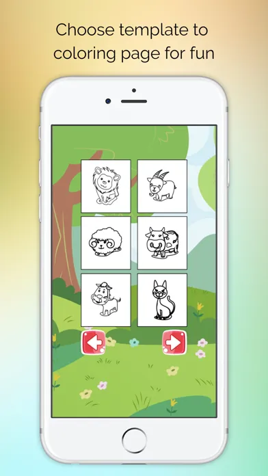 Скриншоты Coloring Page autumn - Zoo Animal for Preschool