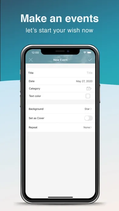 ภาพหน้าจอของ Countdown Timer - Day counter