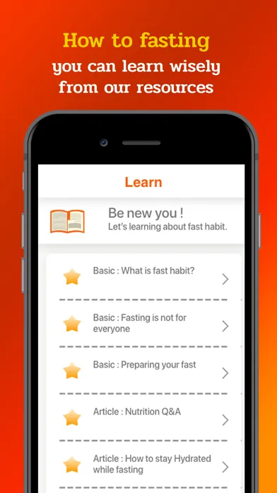 Diet Tracker Life Fasting 16:8 Screenshots