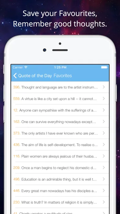 Captures d'écran de Daily Inspirational Quotes - Positive Affirmations