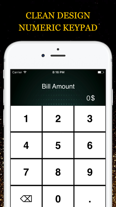 ภาพหน้าจอของ Bill Splitter - Pay Tip for Waiter and Waitress