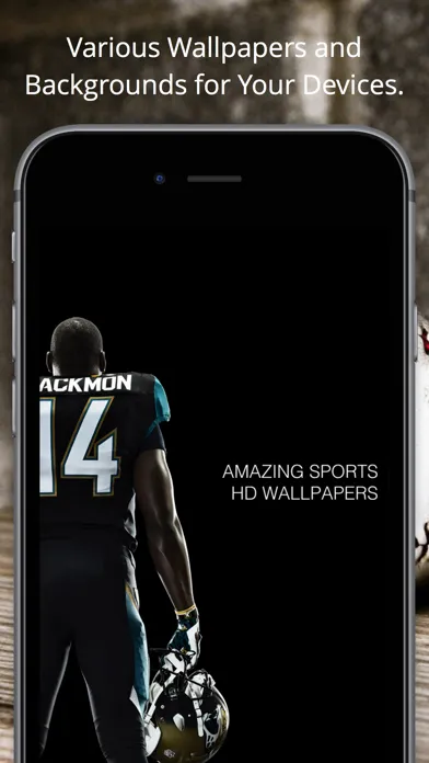 Screenshot di American Sports Material Wallpapers - Soccer and Rugby Images , Basketball Logos, Football Icons Quotes