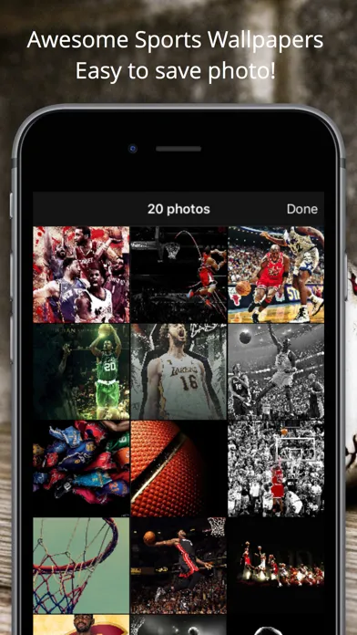 Screenshot di American Sports Material Wallpapers - Soccer and Rugby Images , Basketball Logos, Football Icons Quotes