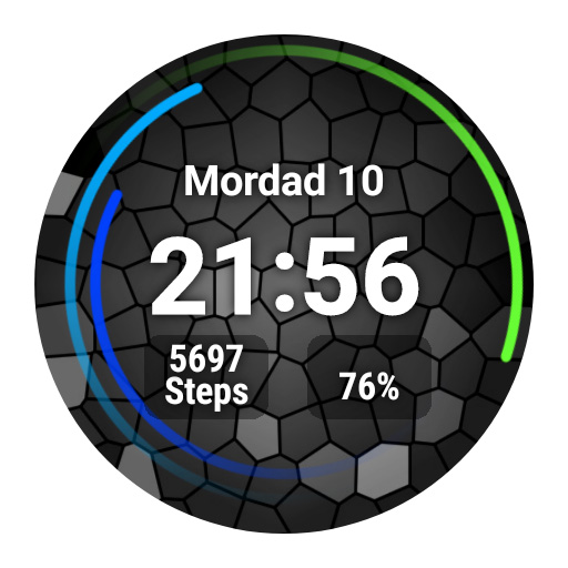 Persian Hybrid Watch Face Tile