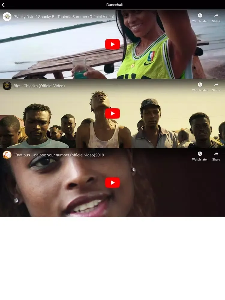 Hona TV iPad  Screenshots