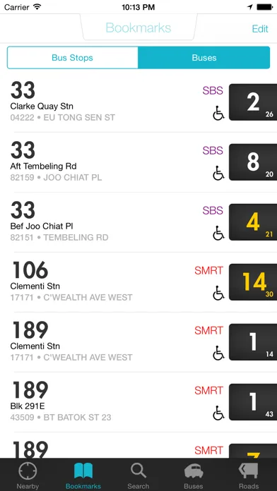 تصاویر SG Buses - Bus Arrival Times