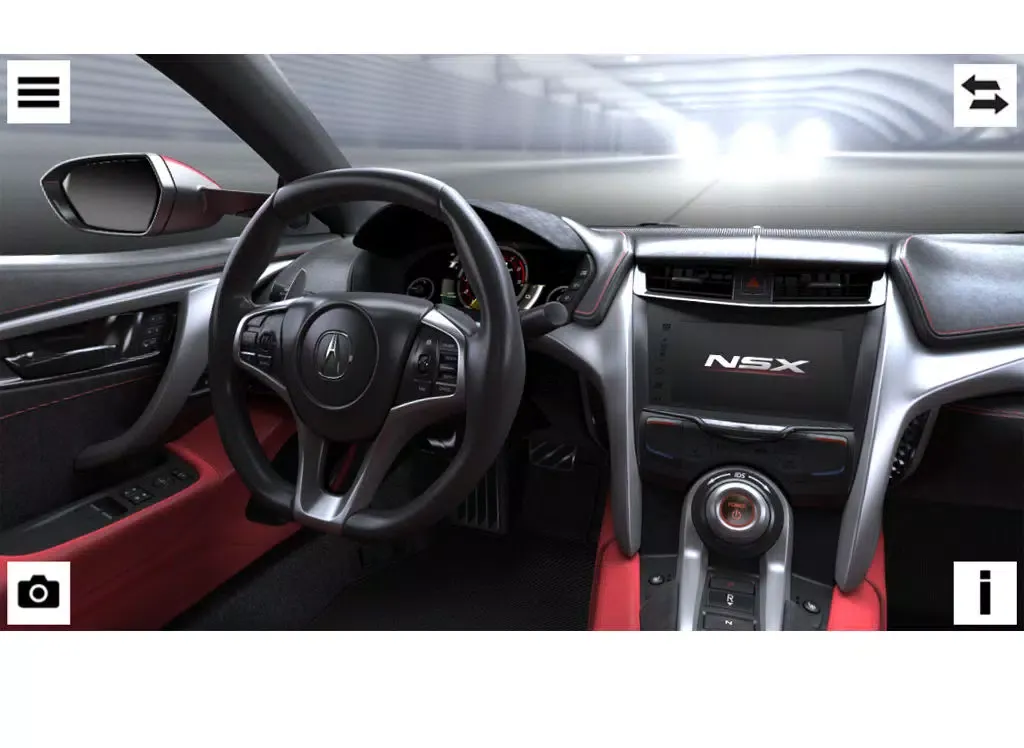 Capturas de pantalla de ACURA NSX eXperience iPad 