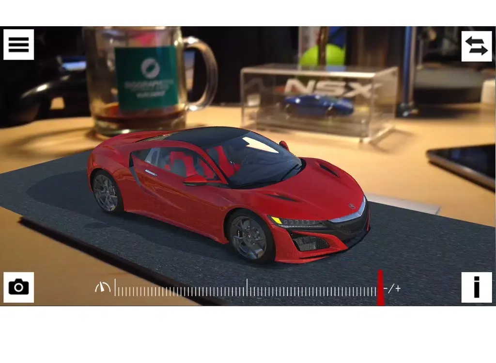 Capturas de pantalla de ACURA NSX eXperience iPad 