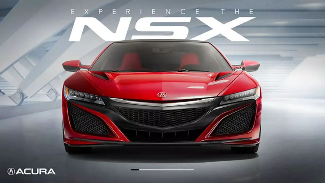Capturas de pantalla de ACURA NSX eXperience