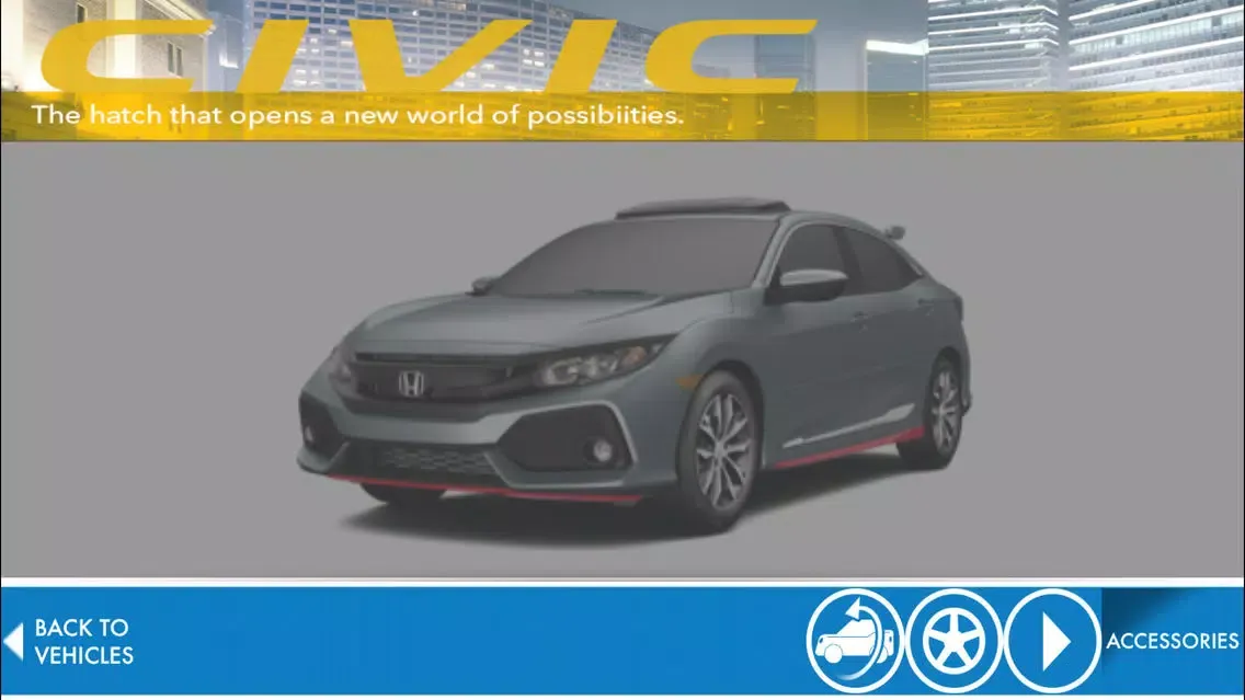 Honda Accessories for iPhone スクリーンショット