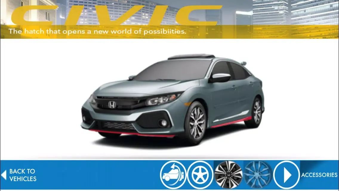 Honda Accessories for iPhone スクリーンショット