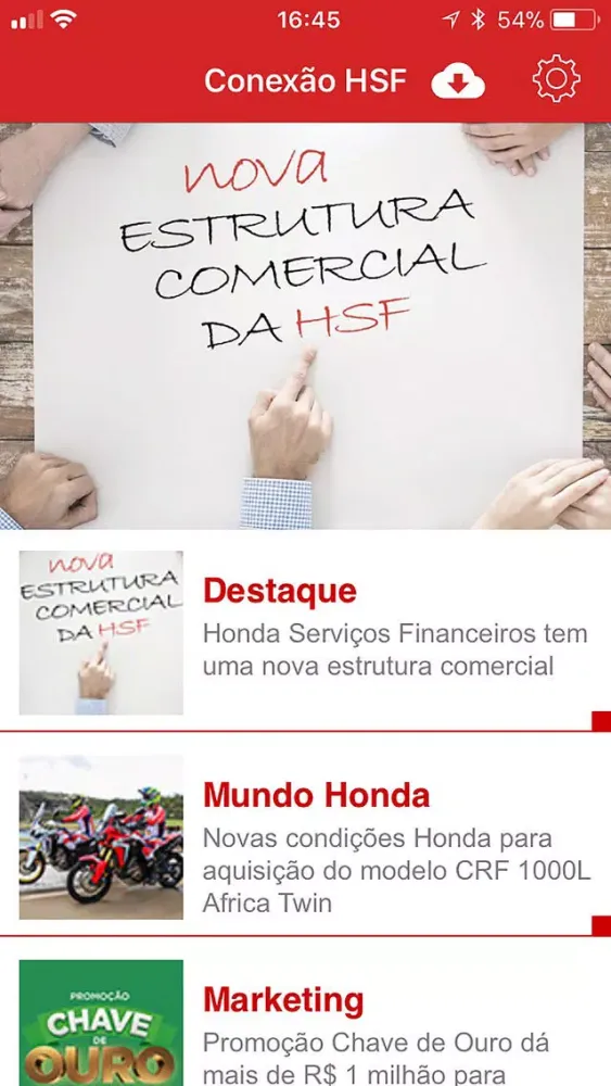 Conexão HSF Ekran Görüntüleri