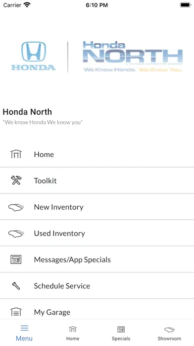 Honda North MLink Screenshots
