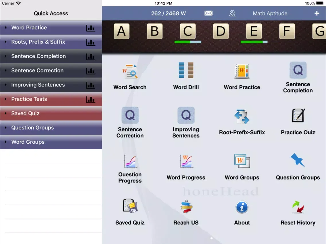English for ACT® Test Lite iPad 應用截圖