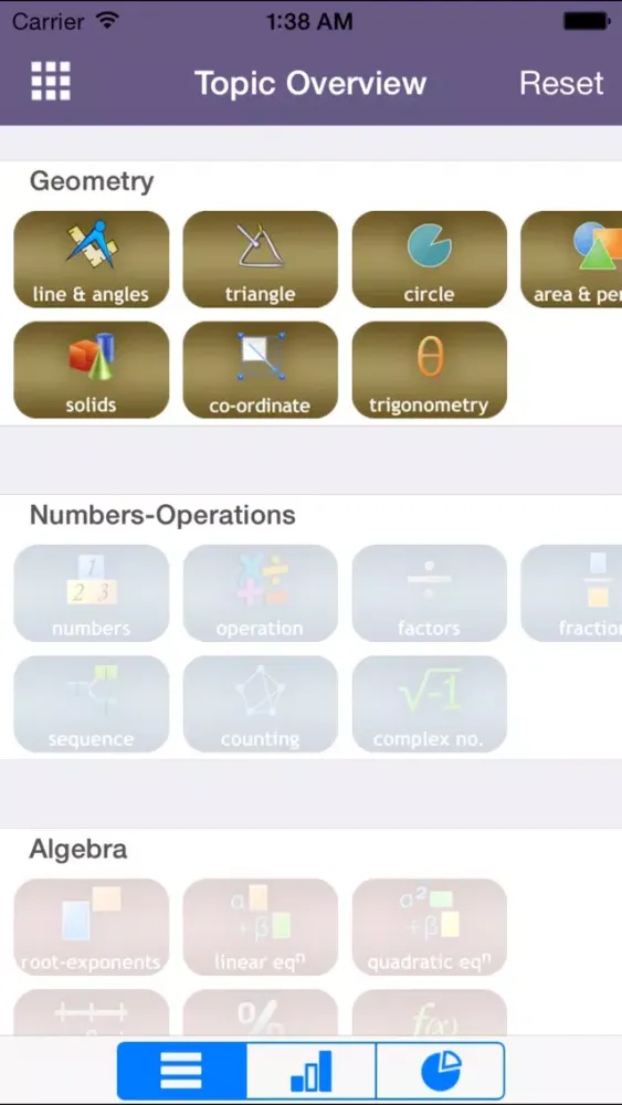Screenshot di Geometry for the ACT ® Test
