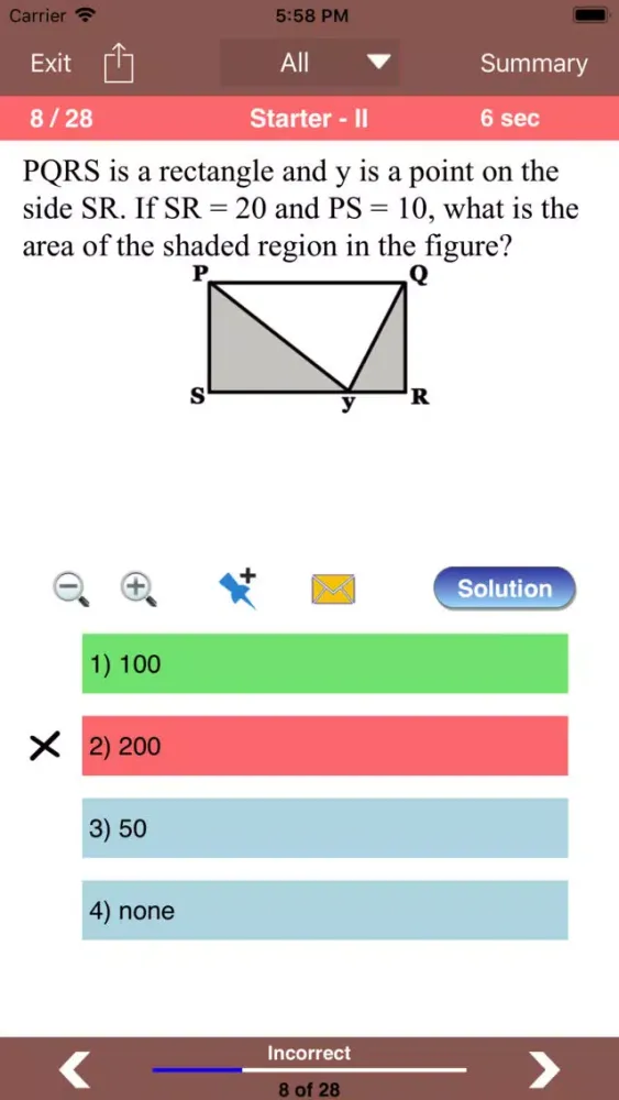 Zrzuty ekranu Math for GRE® Test