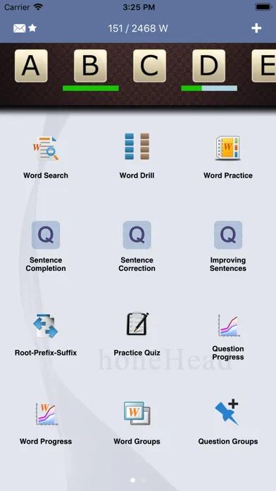 Capturas de pantalla de SAT English Lite