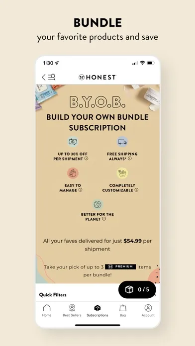 The Honest Company স্ক্রিনশট