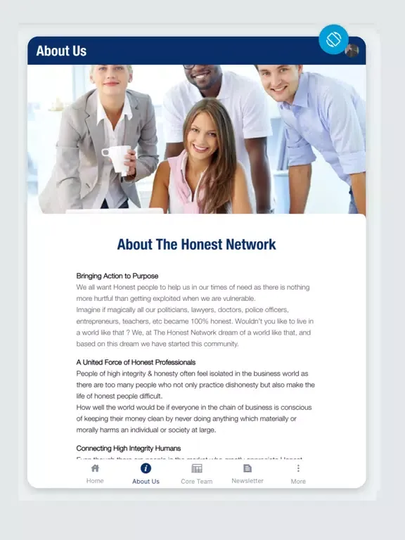 The Honest Network iPad  स्क्रीनशॉट