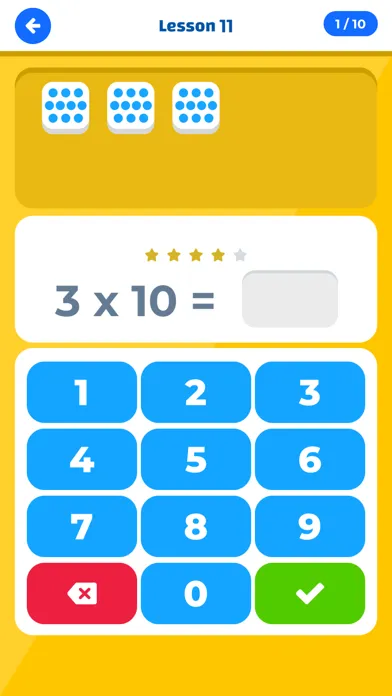 Tangkapan skrin Times Tables Multiplication IQ