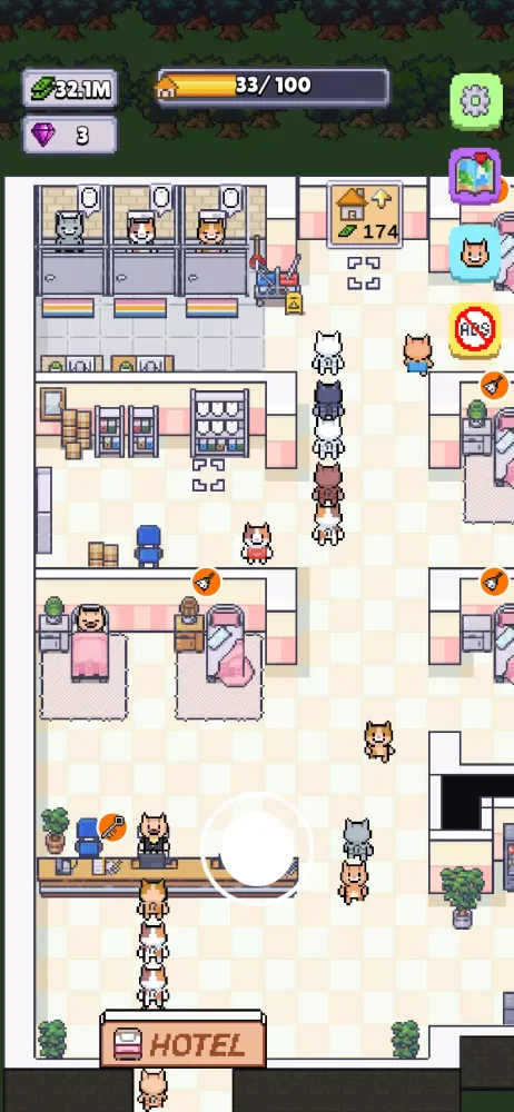 My Cat Hotel: Relaxing Town Screenshots