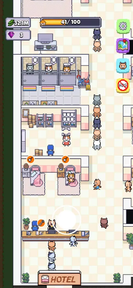 My Cat Hotel: Relaxing Town Screenshots