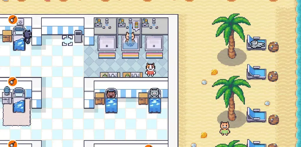My Cat Hotel: Relaxing Town Screenshots