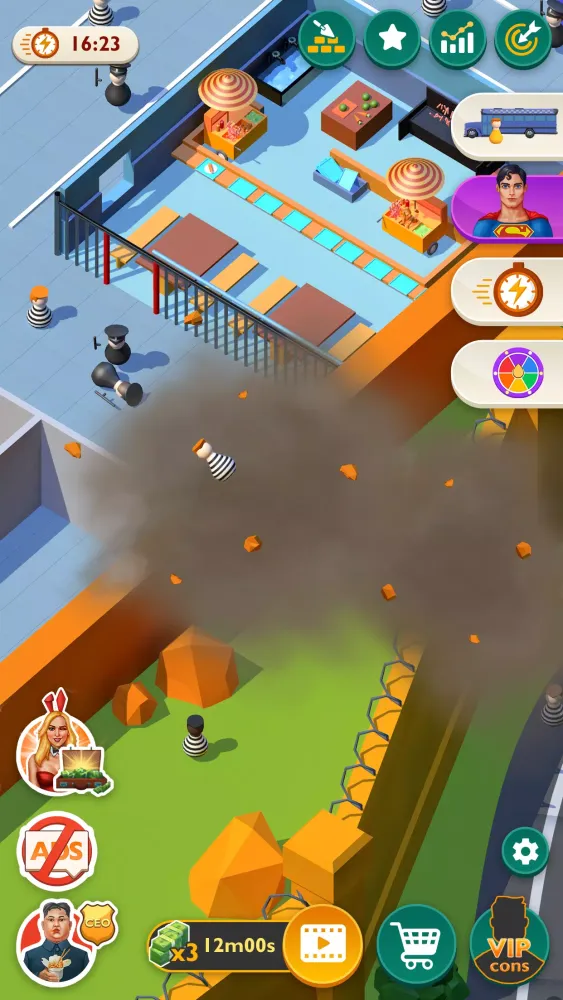 Capturas de tela do Idle Mini Prison - Tycoon Game