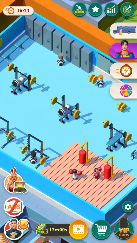 Capturas de tela do Idle Mini Prison - Tycoon Game