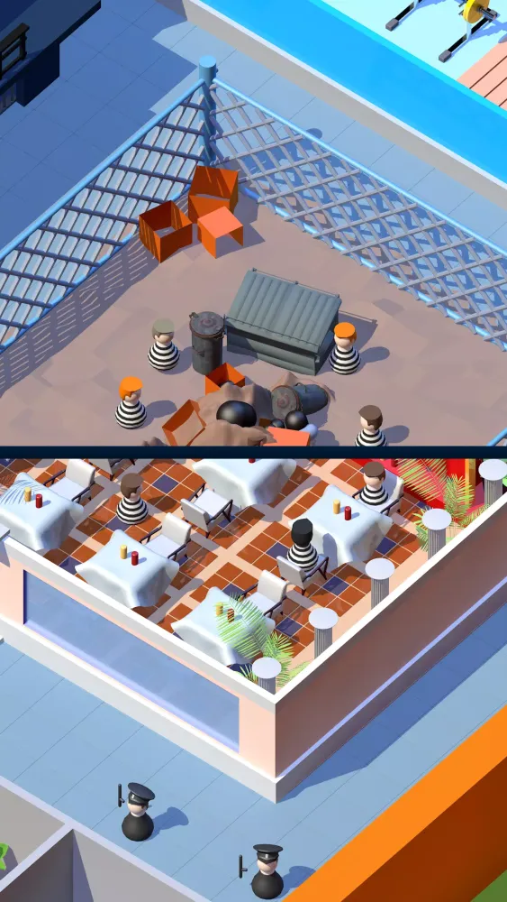 Capturas de tela do Idle Mini Prison - Tycoon Game