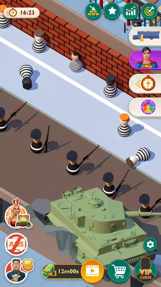 Capturas de tela do Idle Mini Prison - Tycoon Game