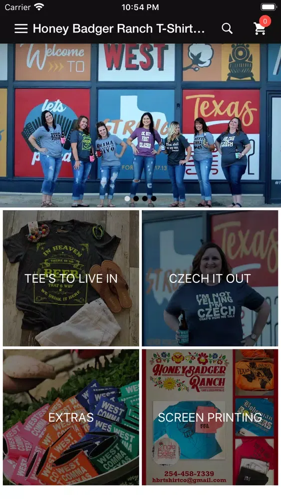 Скриншоты Honey Badger Ranch T Shirt Co.