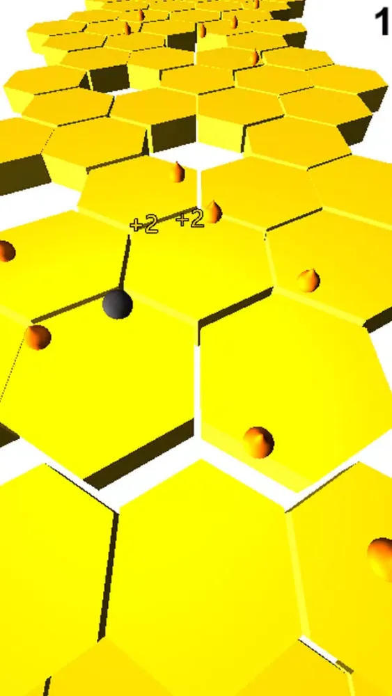 ZIG ZAG HONEYCOMB - Most simple infinite boom smash hit arcade game! Ekran Görüntüleri