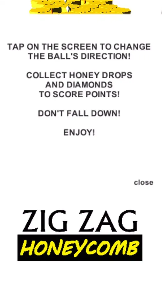 ZIG ZAG HONEYCOMB - Most simple infinite boom smash hit arcade game! Ekran Görüntüleri
