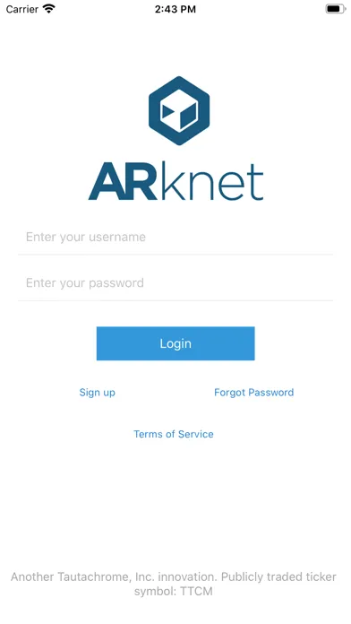 Tangkapan layar ARknet