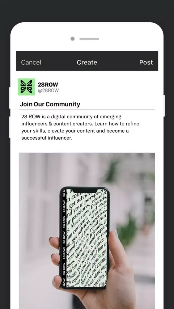 Zrzuty ekranu 28 ROW, For Content Creators
