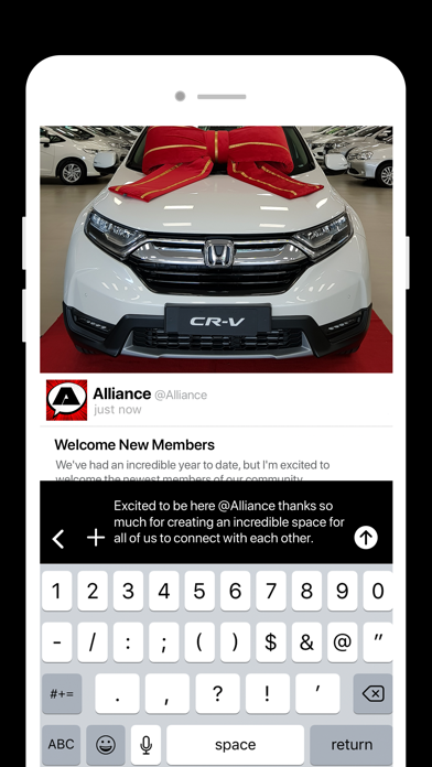 Screenshot di Alliance:Automotive Community