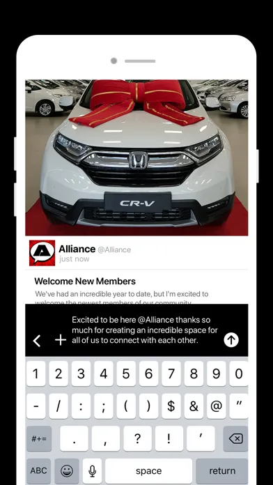 Screenshot di Alliance:Automotive Community